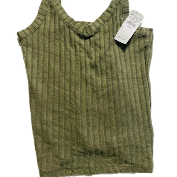 American Eagle Green Tank Top - Picture 1 of 6